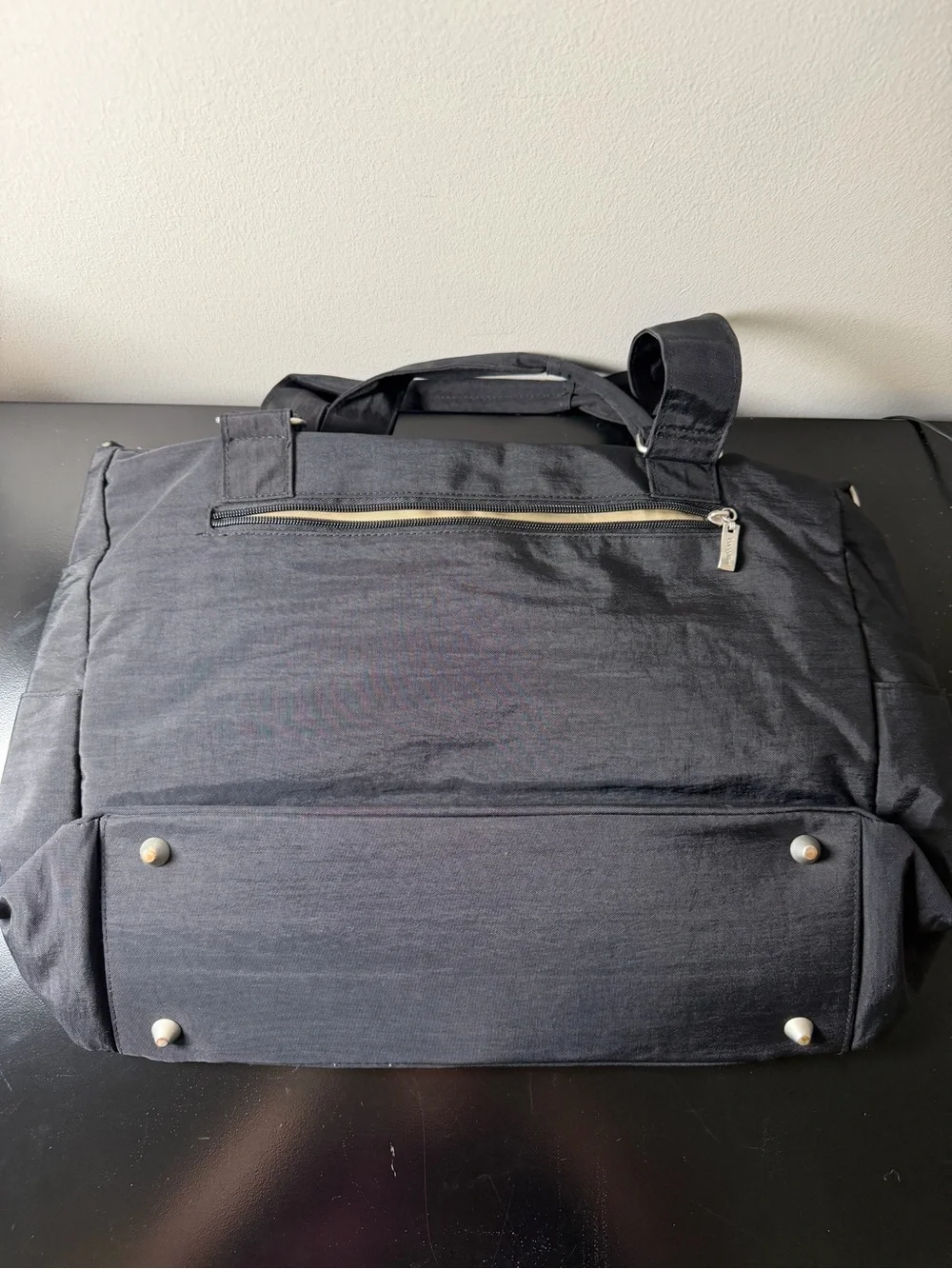 Baggallini Black Laptop Tote with Multiple Zip Pockets